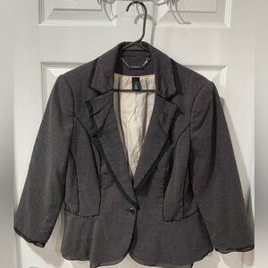 White House Black Market women’s jacket, blazer, size 14, good condition, black